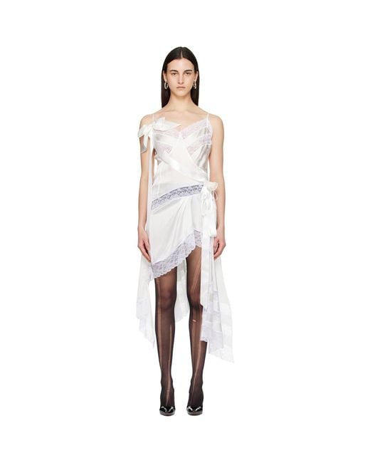 VAQUERA Black Slip Minidress