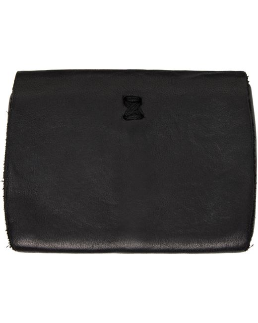 メンズ Guidi ブラック En01 財布 Black