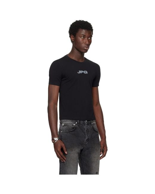 Jean Paul Gaultier Black 'The Jpg' Baby T-Shirt for men