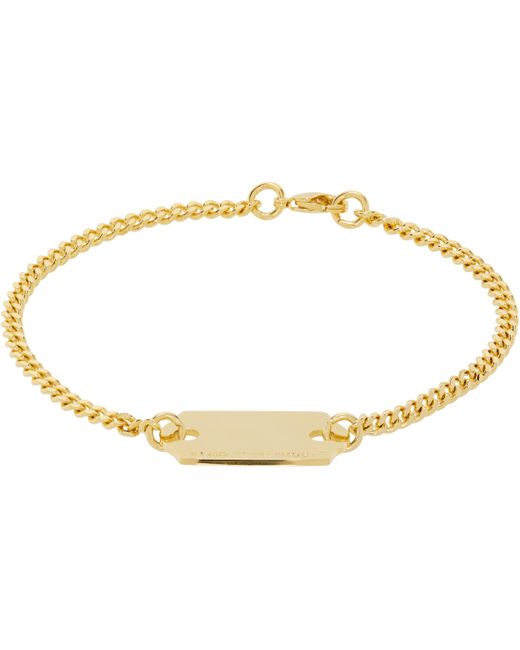 メンズ In Gold We Trust Ssense限定 ゴールド Cable Price Tag ブレスレット Black