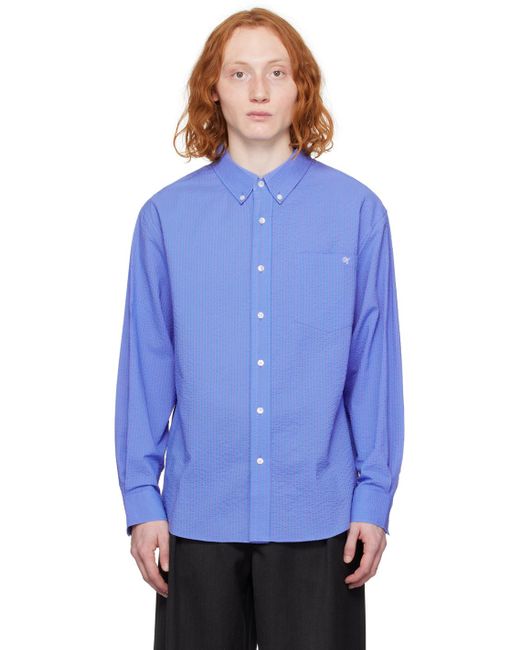DUNST Blue Classic Shirt for men