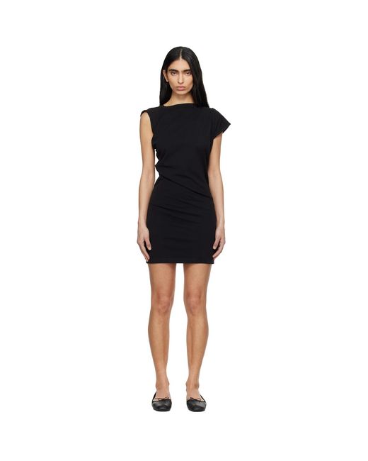 Agolde Black Beth Minidress