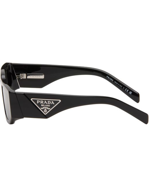 Prada Black Triangle Logo Sunglasses