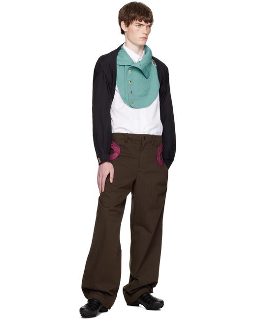 Kiko Kostadinov Ricsi Bolero Cardigan in Green for Men | Lyst