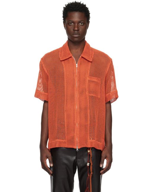 Song For The Mute Orange Box Shirt for men