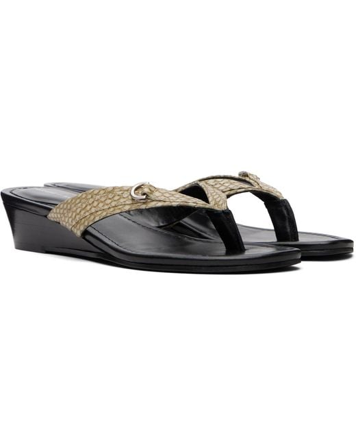 Paloma Wool Black Felipa Heeled Sandals