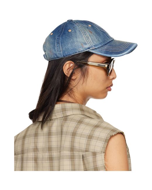 Acne Blue Carily Trafalgar Cap