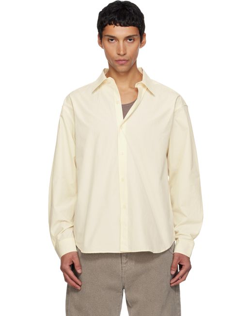 mfpen Natural Off- Generous Shirt for men