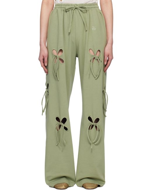JKim Green Petal Lounge Pants
