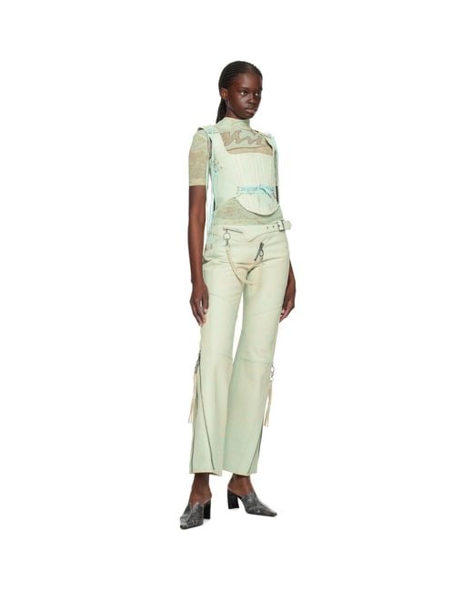 KNWLS Natural Nihil Leather Pants