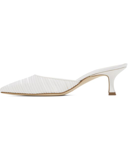 Manolo Blahnik Black Carolynemu Mules