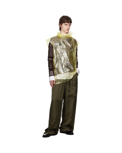 Dries Van Noten Multicolor Sheer T-Shirt for men