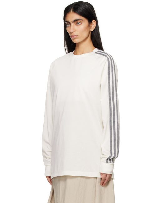 Y-3 Off-white 3-stripes Long Sleeve T-shirt
