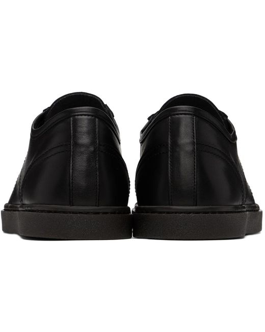 Lemaire Black Linoleum Sneakers