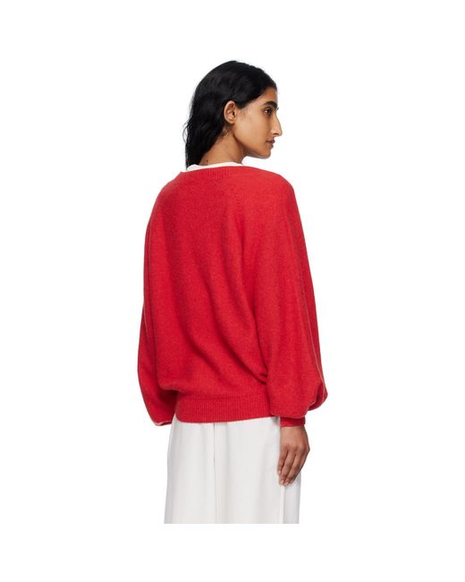 Baserange Red Soar Purl Sweater
