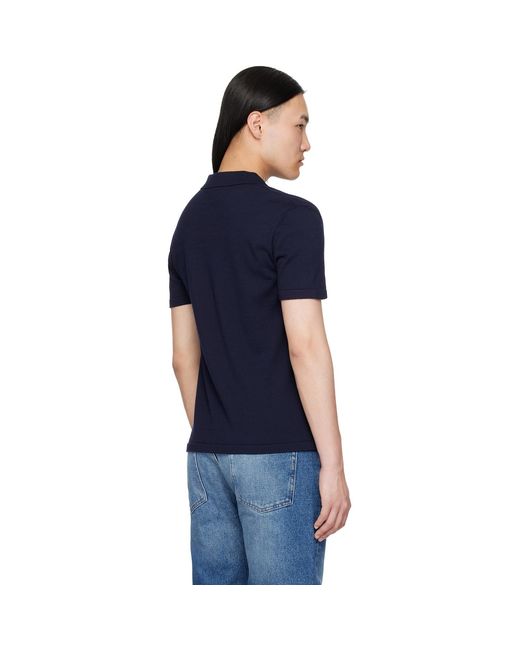 A.P.C. Blue Gide Polo for men