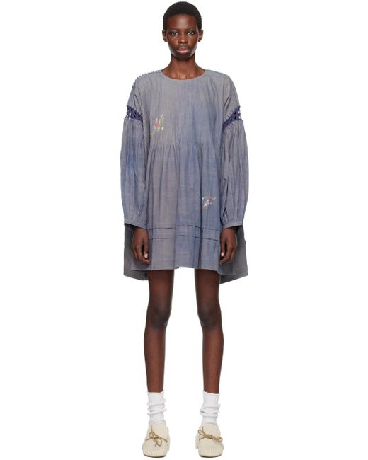 STORY mfg. Black Mon Minidress