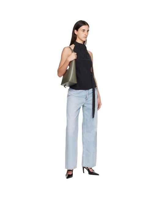 Aesther Ekme Gray Demi Lune Bag