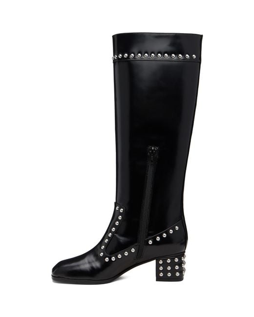 Maryam Nassir Zadeh Black Kiki Tall Boots