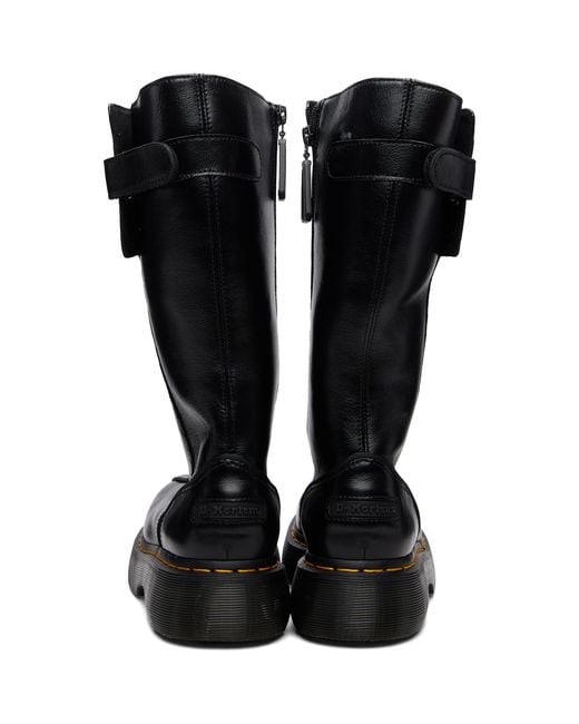 Dr. Martens Black Buzz Hi Boots