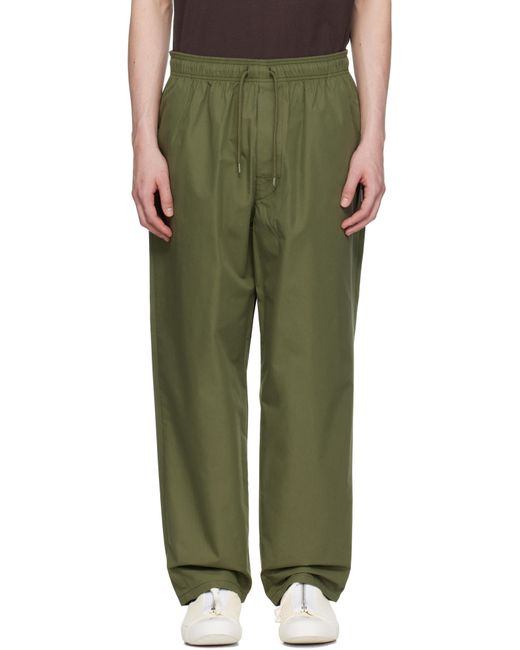(w)taps Green Khaki Sddt2001 Trousers for men