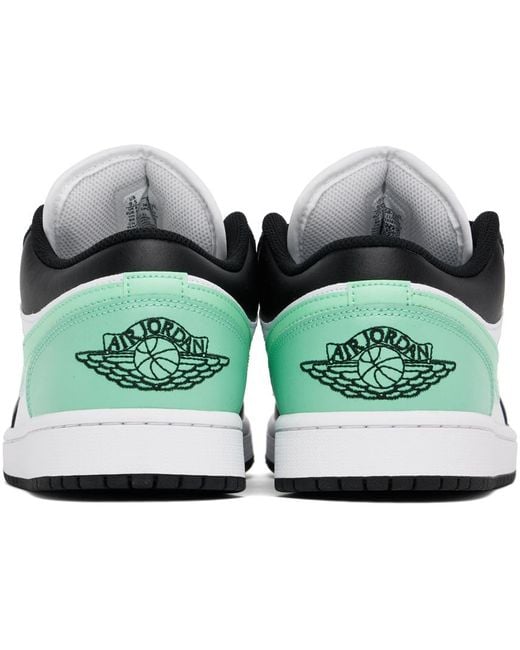 メンズ Nike マルチカラー Air Jordan 1 Low スニーカー Black