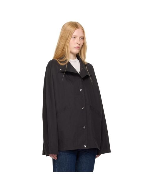 Totême Black Summer Parachute Jacket