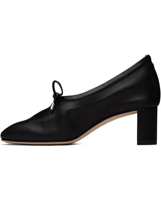 Aeyde Black Narissa Glove Heels