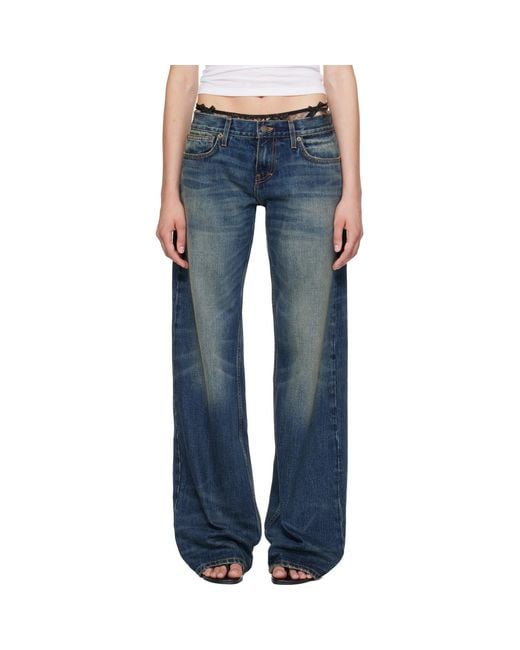 Raimundo Langlois Blue Bootcut Jeans