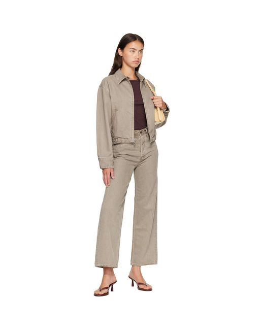 Agolde Brown Nile Jacket