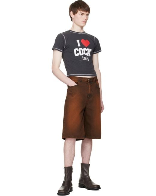 Carne Bollente Black 'Big Tipper' T-Shirt for men