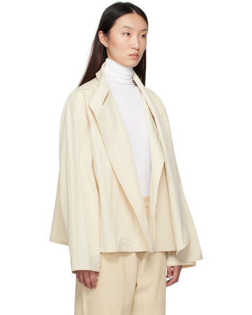 LE17SEPTEMBRE ベージュ Scarf ショート トレンチジャケット Natural