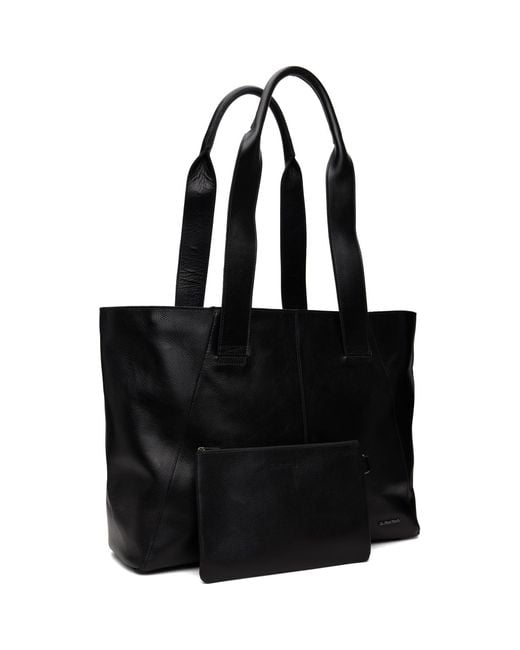 Dr. Martens Black Maxi Overdrive Leather Tote