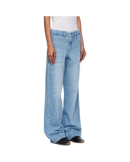 A.P.C. Blue Seaside Jeans