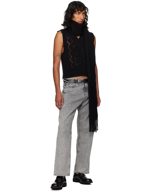 Ceinture Noire À Clous À Motif Star Fall Our Legacy pour homme en coloris Black