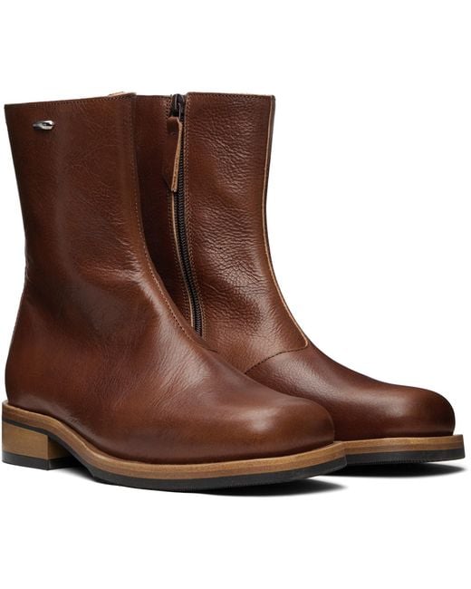 Our Legacy Brown Camion Boots for men