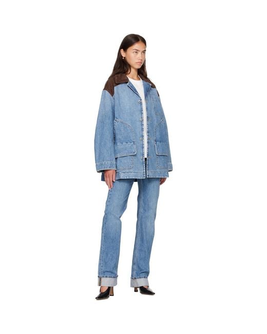 Bottega Veneta Blue Vintage Indigo Denim Jacket