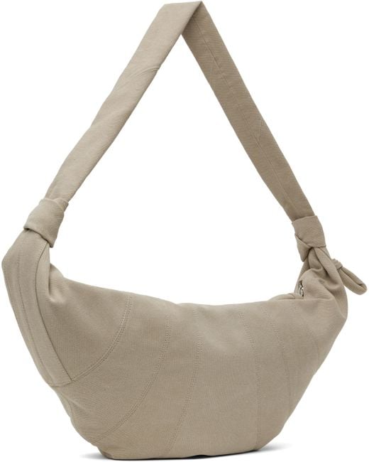 Lemaire ベージュ Xl Croissant バッグ Metallic