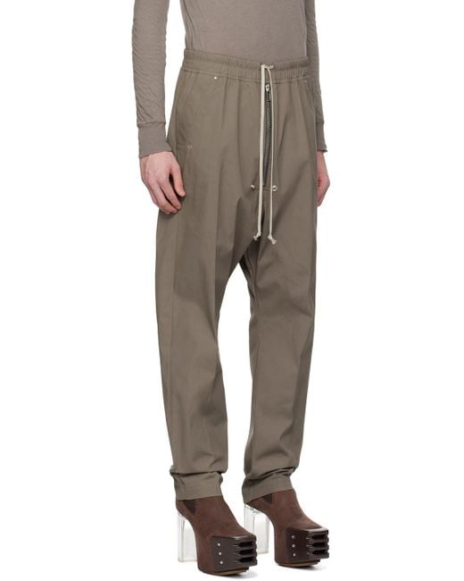 Rick Owens Multicolor Gray Bela Trousers for men