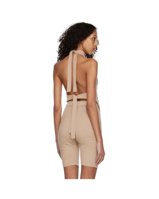 SELASI Orange Ssense Exclusive Kbn Knitwear Edition Tank Top