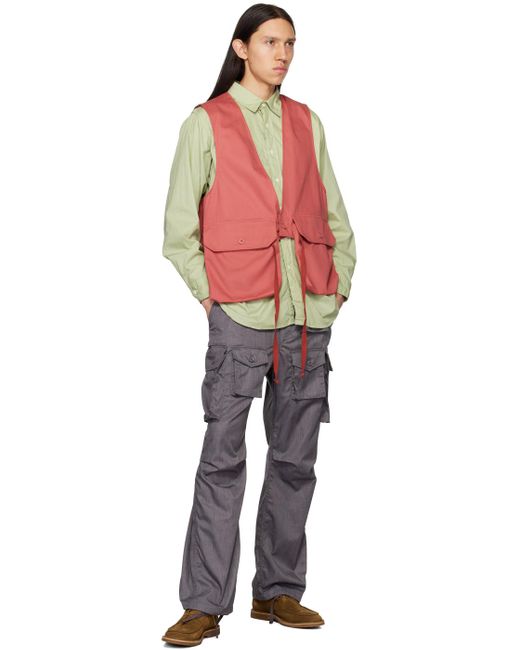 Engineered Garments Multicolor Gray Bellows Pockets Cargo Pants for men