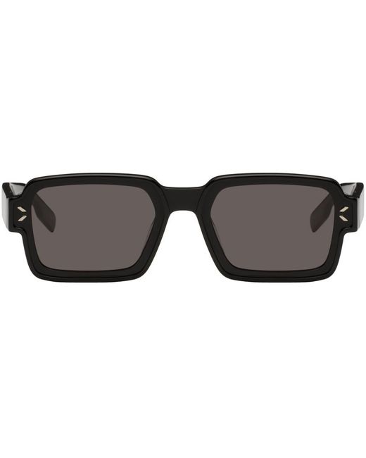 McQ Alexander McQueen Mcq Black Square Sunglasses for men