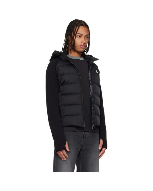 Moncler Black Maglia Down Jacket for men