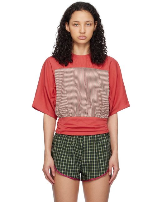 SC103 Red Trapeze T-shirt