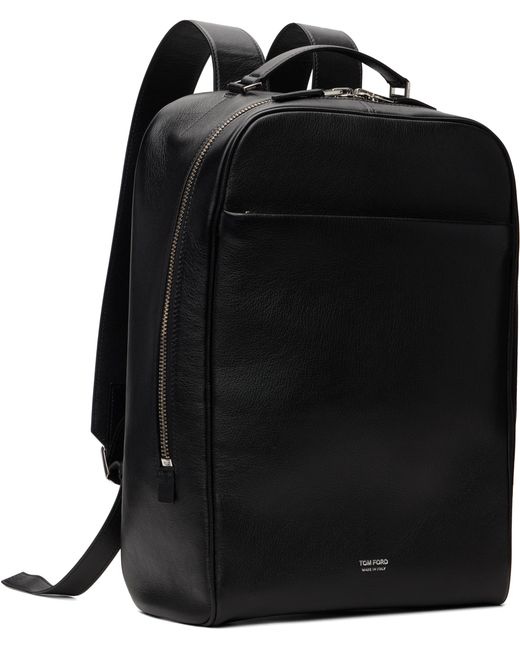 Sac À Dos Noir En Cuir Grainé Tom Ford pour homme en coloris Black