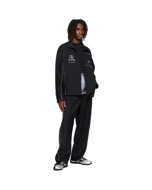 Y-3 Black Mercedes-Amg F1 Edition Track Jacket for men