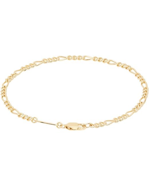 Tom Wood Metallic Bo Slim Bracelet for men