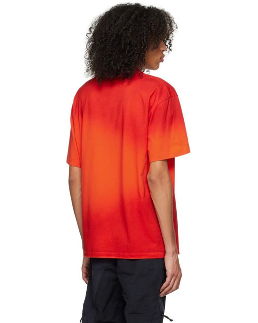 A_COLD_WALL* * Red Gradient T-shirt for men