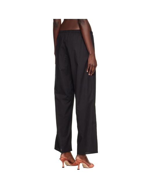 Cou Cou Black 'The Pant' Lounge Pants