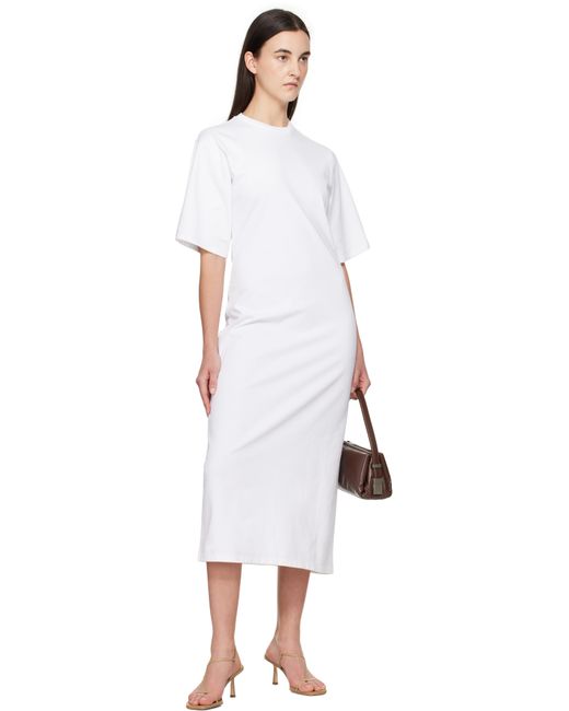 Rohe Jersey Fitted T-shirt Maxi Dress in Black | Lyst